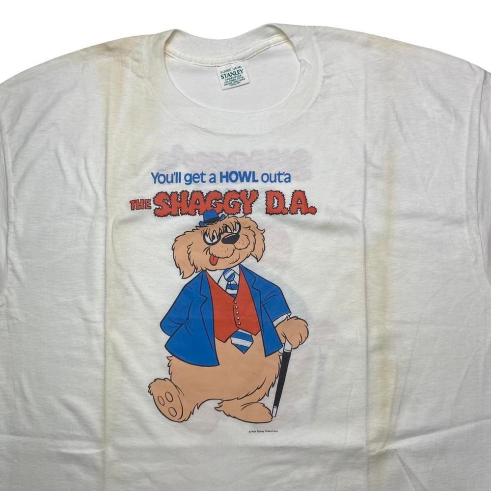 Vintage 70s The Shaggy DA x‎ Walt Disney movie promo shirt - XL